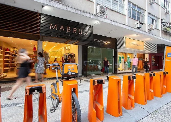 Line Rio: Copacabana Moderno Studio C/ Internet 500Mbps, Smart Tv\
