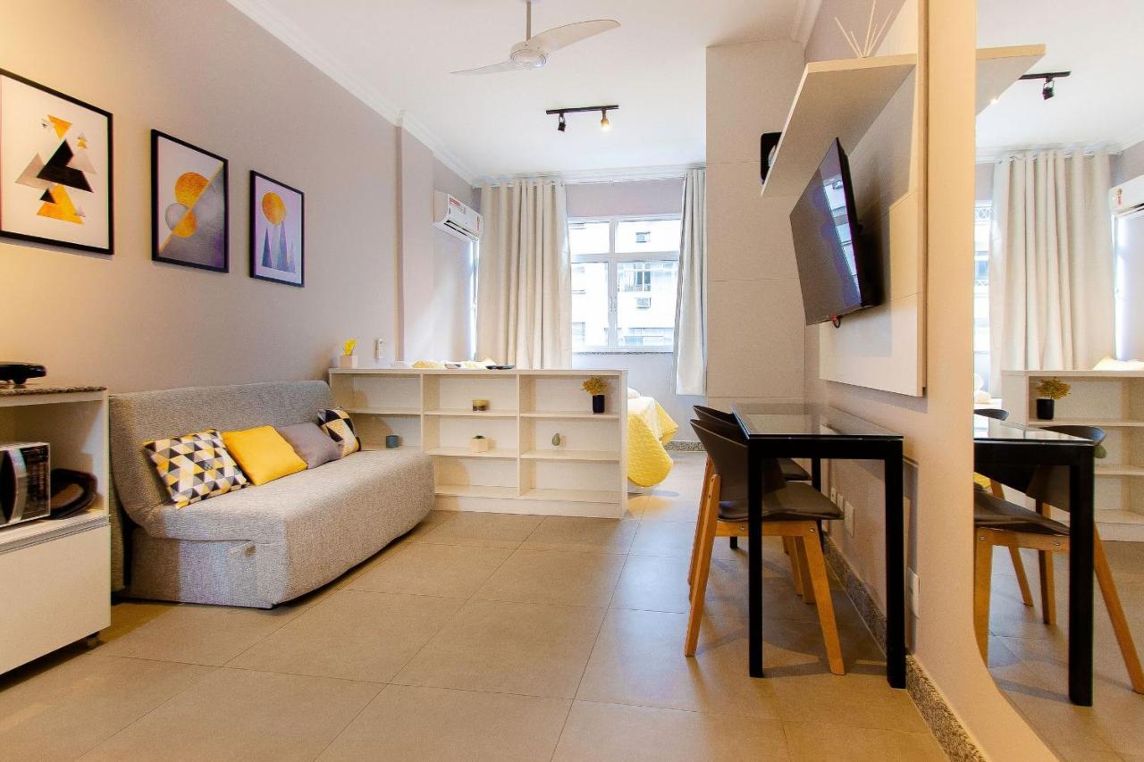Apartment Line Rio: Copacabana Moderno Studio C/ Internet 500mbps, Smart Tv